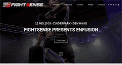 Desktop Screenshot of fightsense.nl